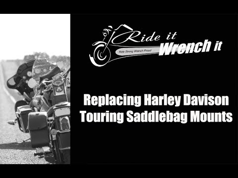 Replacing Harley Touring Saddlebag Mounts
