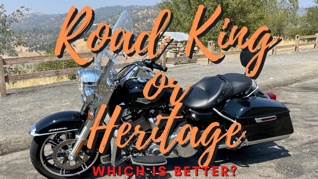 Harley Davidson Heritage Softail Vs Road King