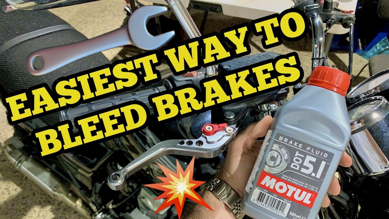 Bleed & No Pressure? How to Remove Air on your Motorcycle Brakes in 3 Minutes
