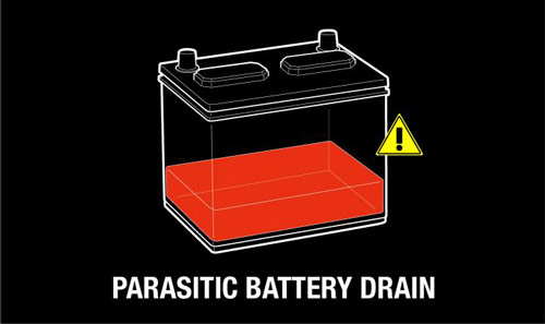 Parasitic battery Drain
