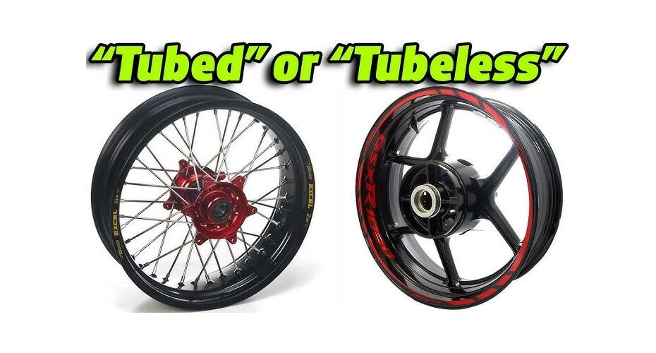 CAN YOU PUT A TUBE IN A TUBELESS MOTORCYCLE TIRE