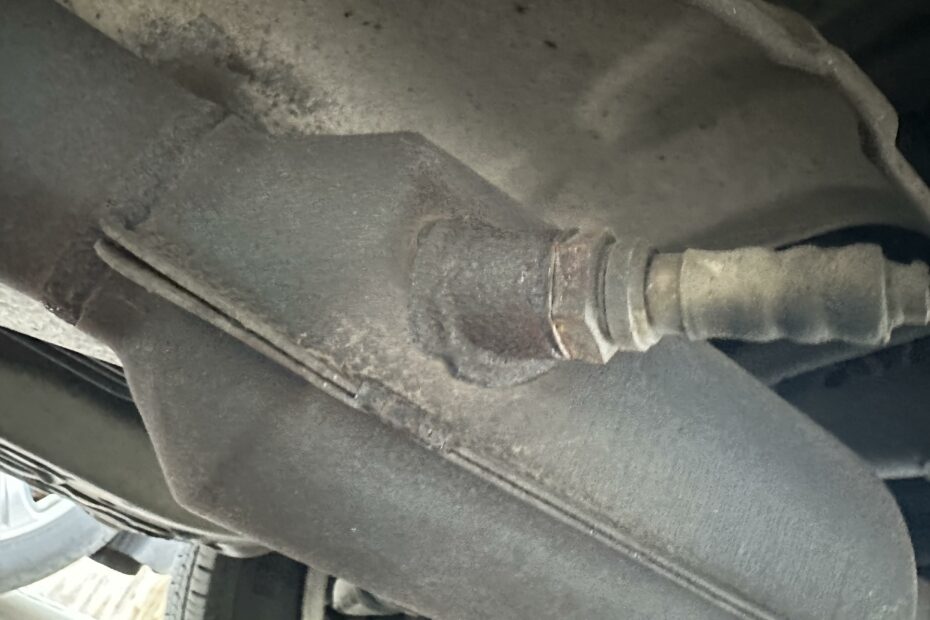 Drive through emissions said I had a spacer on oxygen sensor and ...