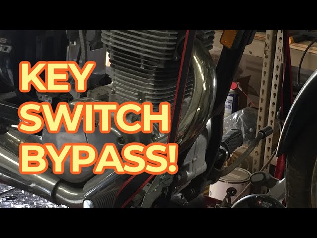 How to bypass (hotwire) your motorcycle key switch👍 - YouTube