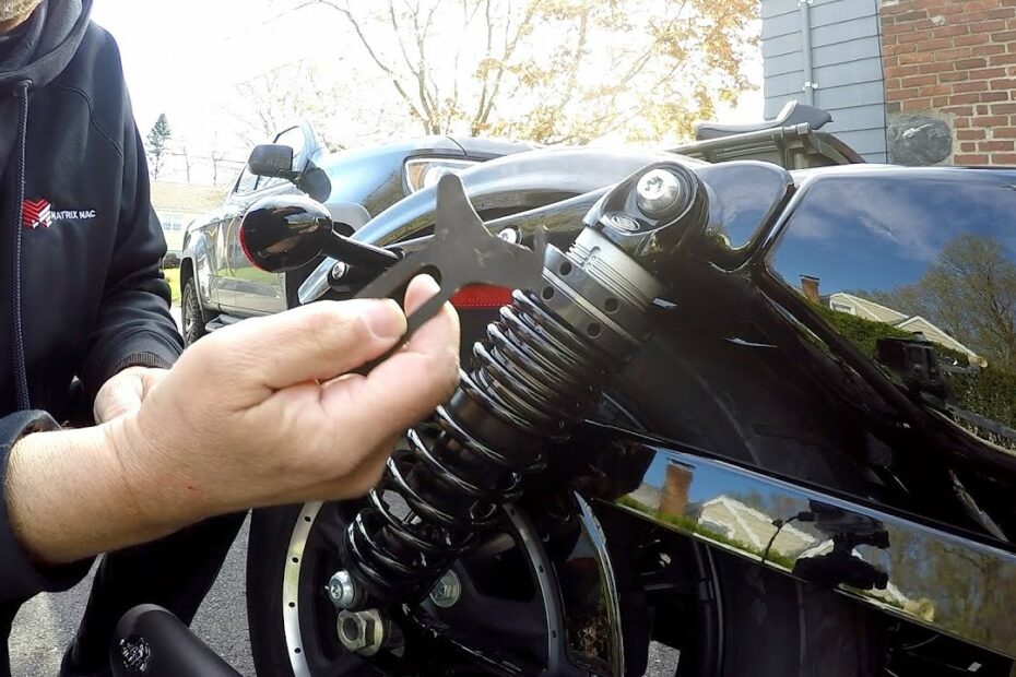 How To Adjust The Rear Shocks On A Harley Davidson Sportster