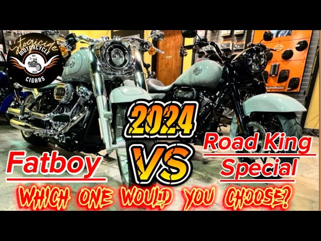 Ep53: 2024 Fatboy VS 2024 Road King, Which bike would you choose? Which is  the perfect 2nd bike?