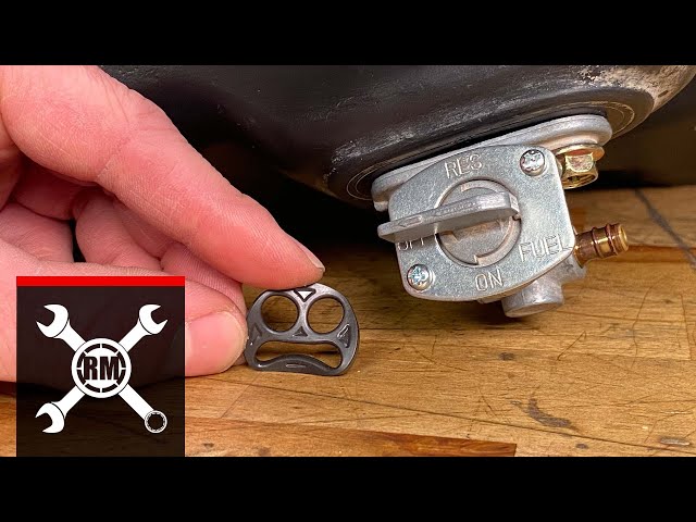 How To Rebuild a Leaking Motorcycle/ATV Fuel Petcock Valve - YouTube