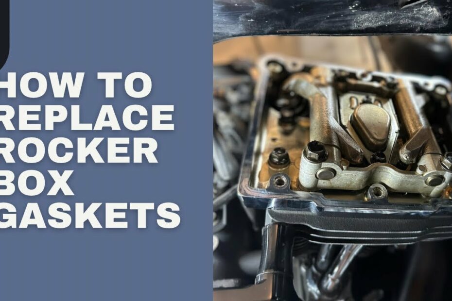 How To Replace Rocker Box Gaskets On A Harley Davidson Street Glide