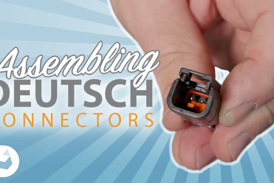 How-To Assemble and Disassemble Deutsch Connectors