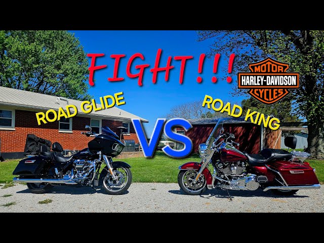 Road Glide vs Road King - YouTube