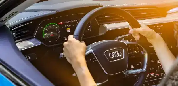 Audi Black Optic Package dash board