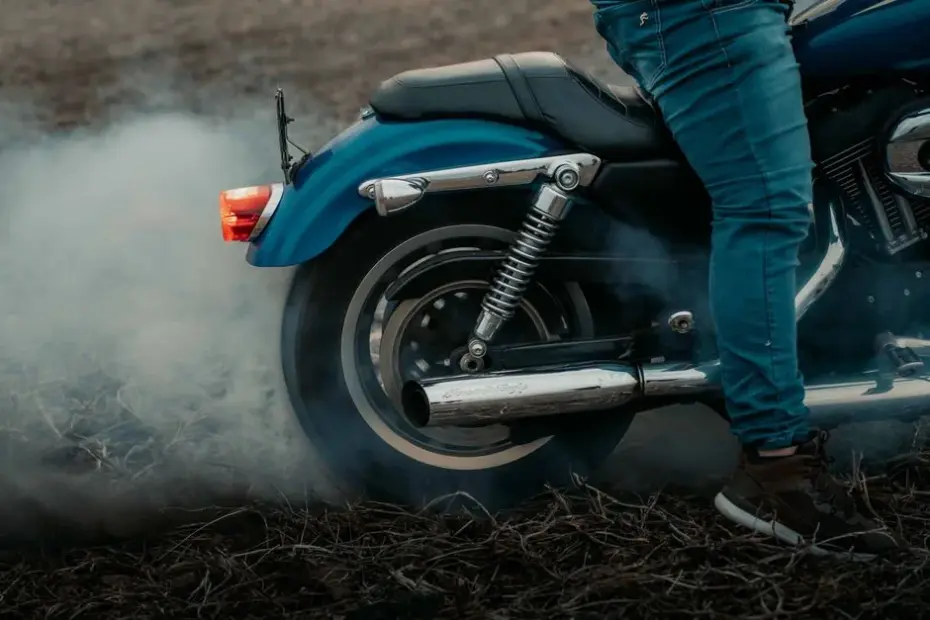 how to do a burnout on a motorcycle